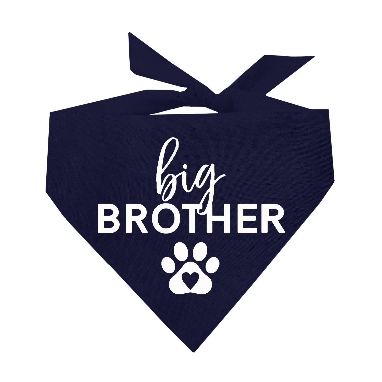 Promoted to big brother dog bandana sale