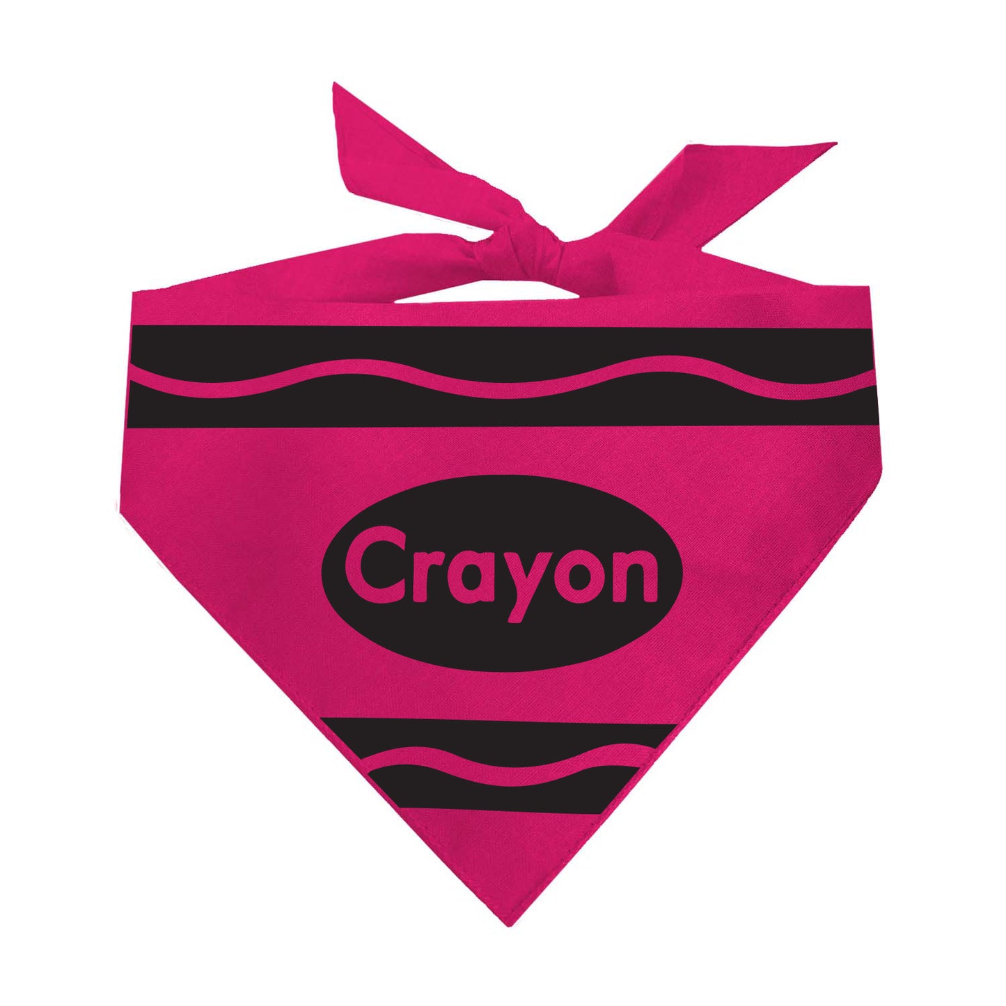 Crayon Triangle Dog Bandana