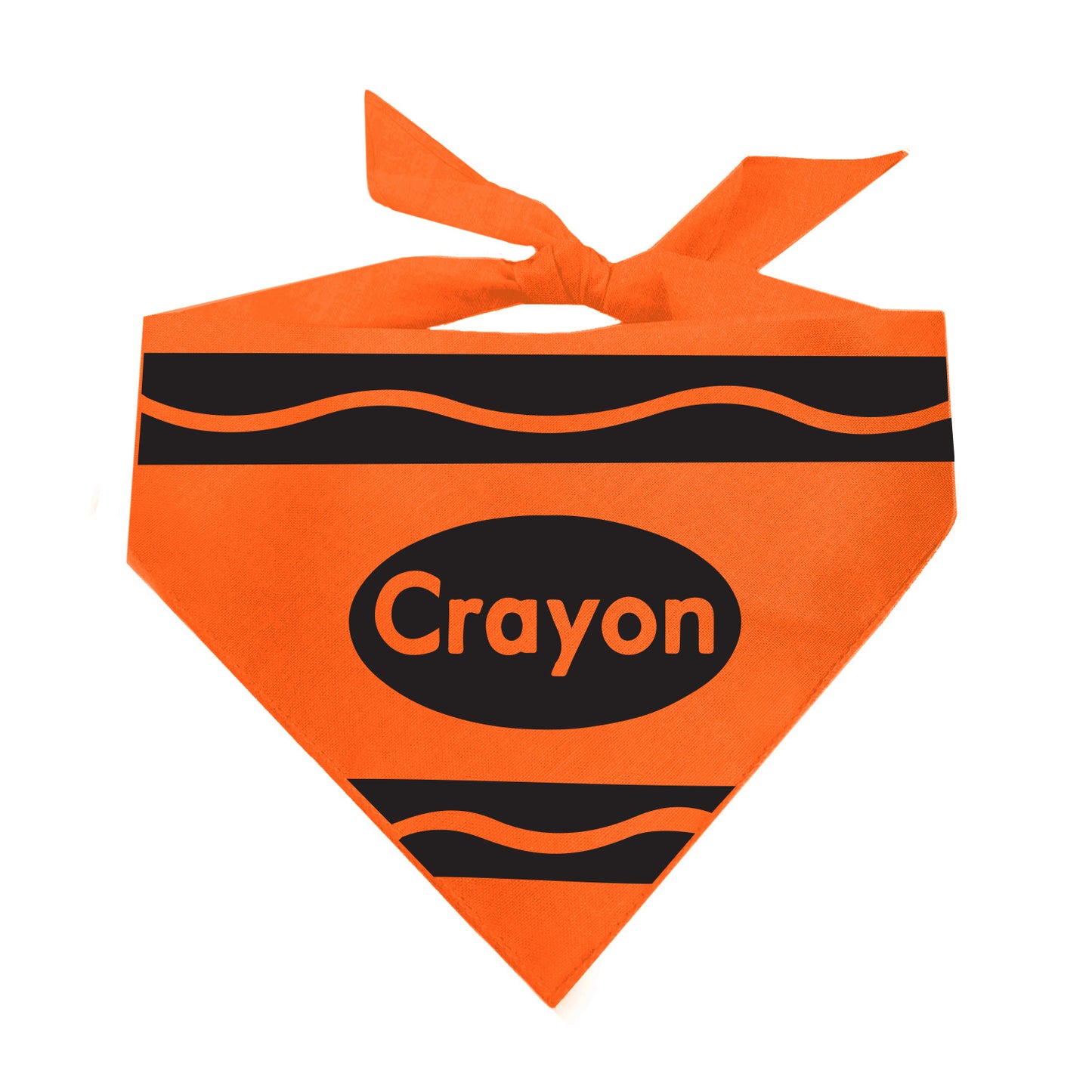 Crayon Triangle Dog Bandana