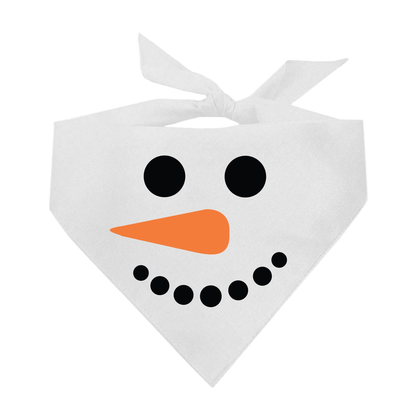 Snow Man Dog Bandana