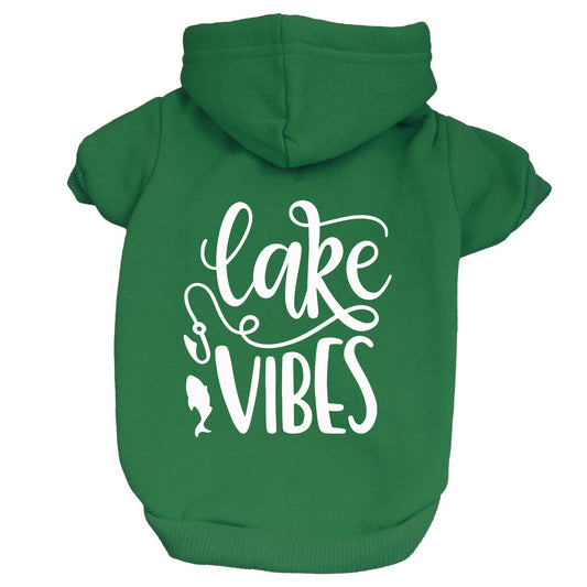 Lake Vibes Dog Hoodie