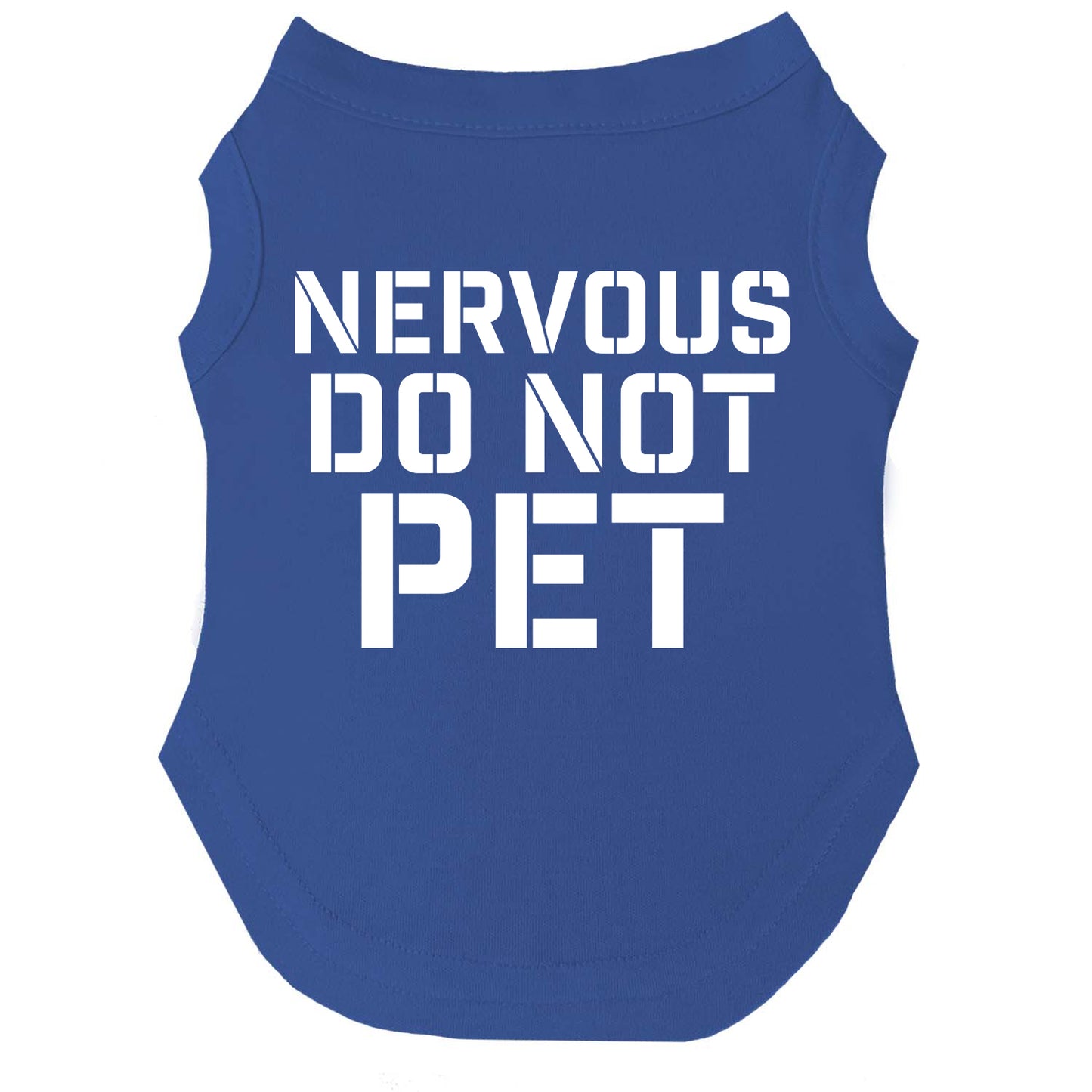 Nervous Do Not Pet Dog Tee