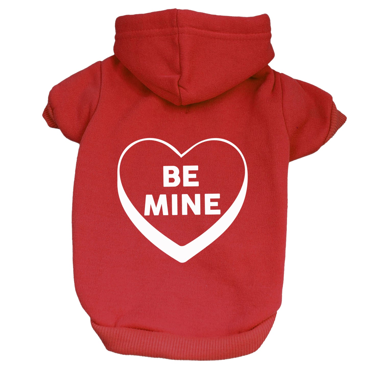 Be Mine Valentine's Day Dog Hoodie