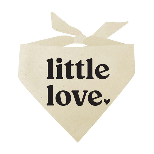 Little Love Valentine's Day Triangle Dog Bandana