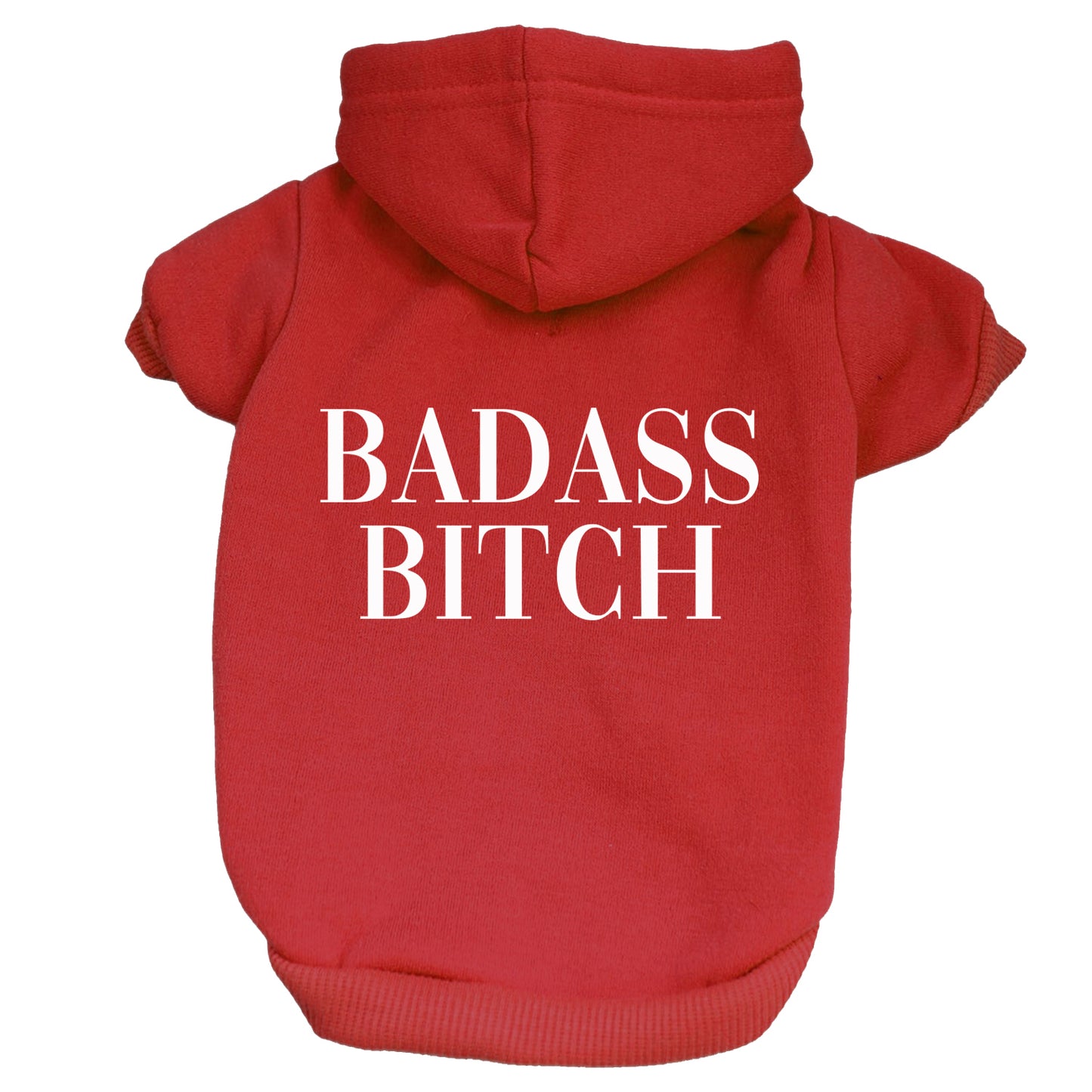 Badass Bitch Dog Hoodie