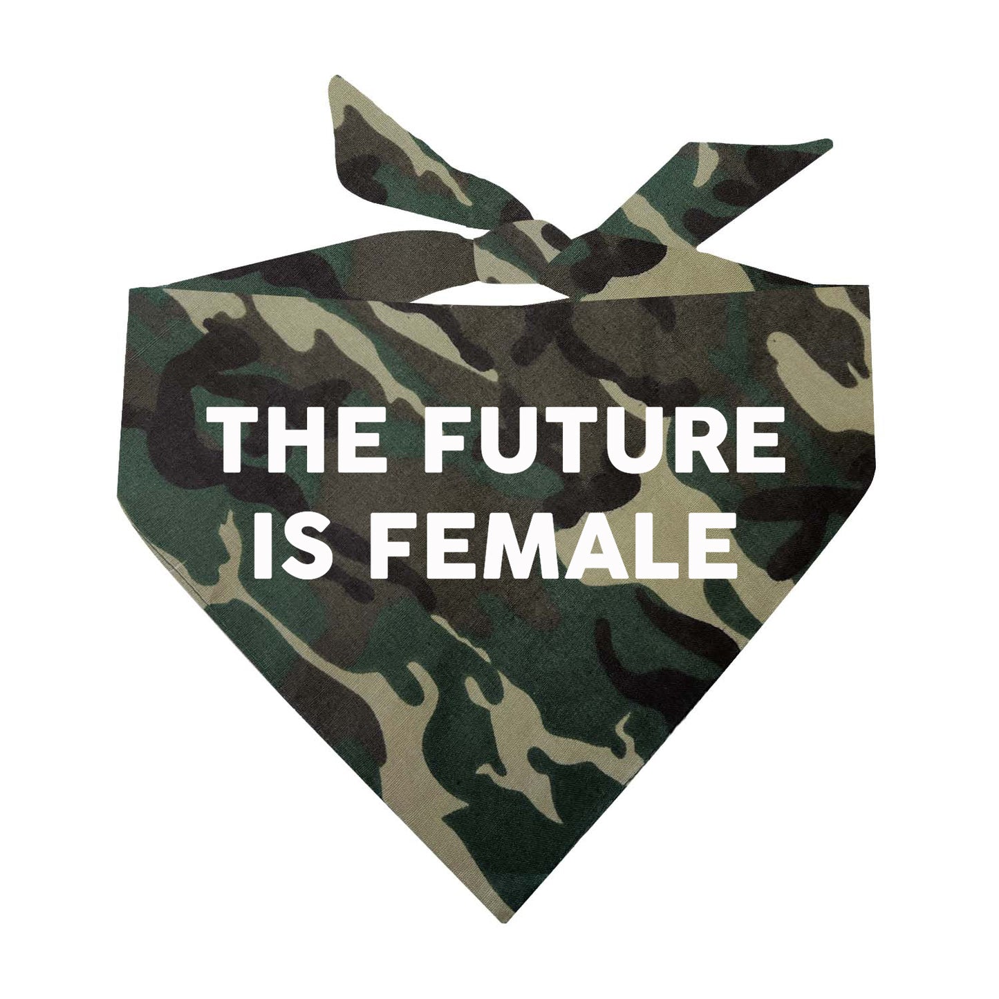 The Future Is Female Triangle Dog Bandana