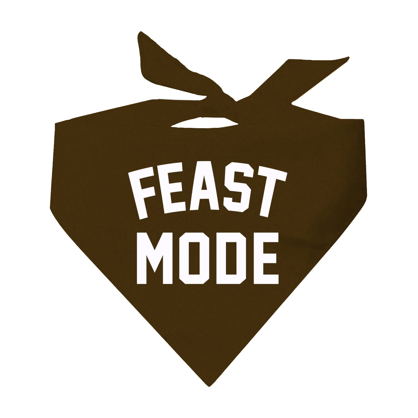 Feast Mode Triangle Dog Bandana (Assorted Fall Colors)