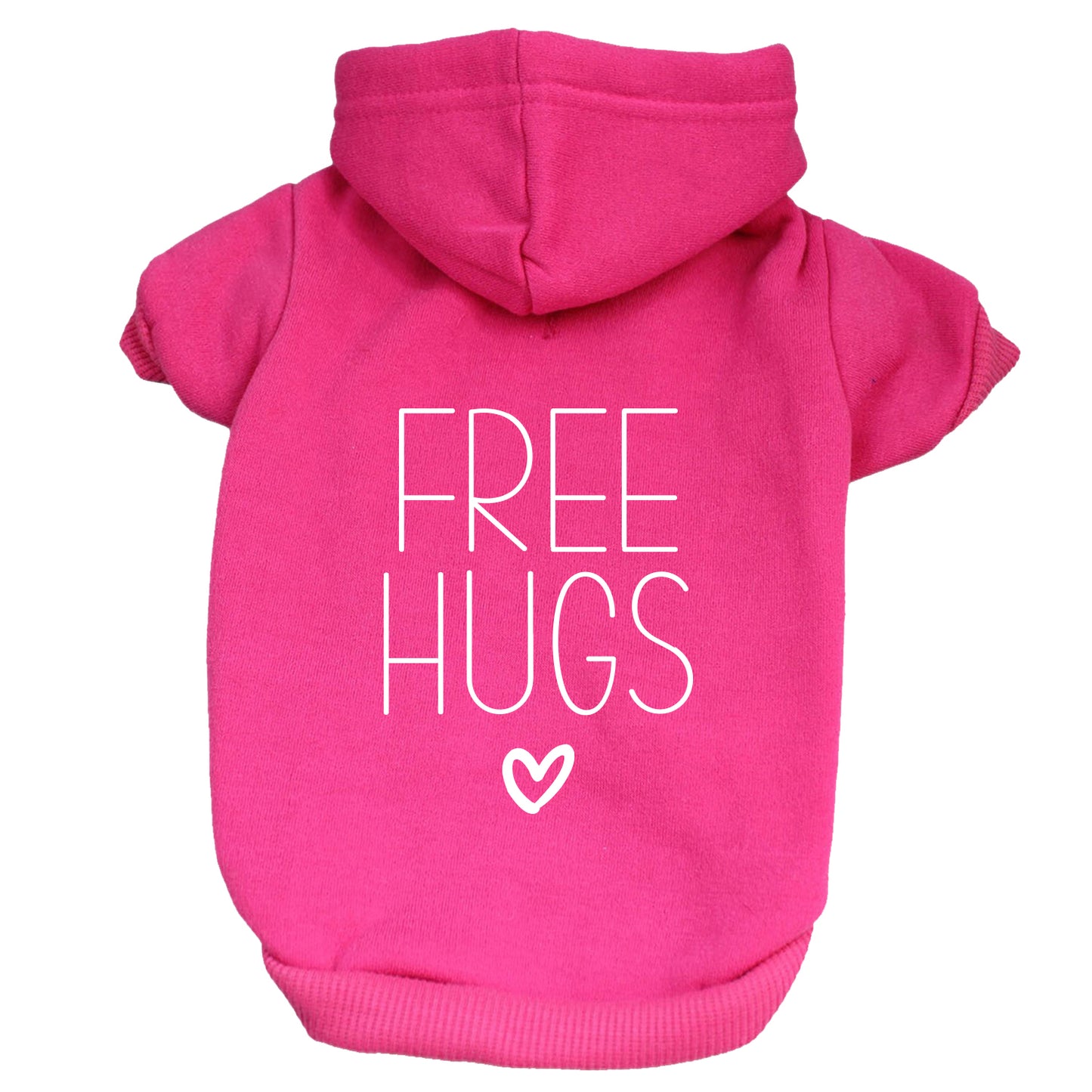 Free Hugs Valentine's Day Dog Hoodie