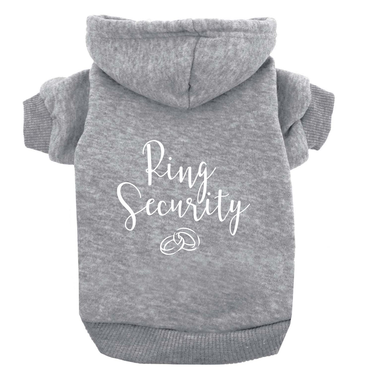 Ring Security Dog Hoodie