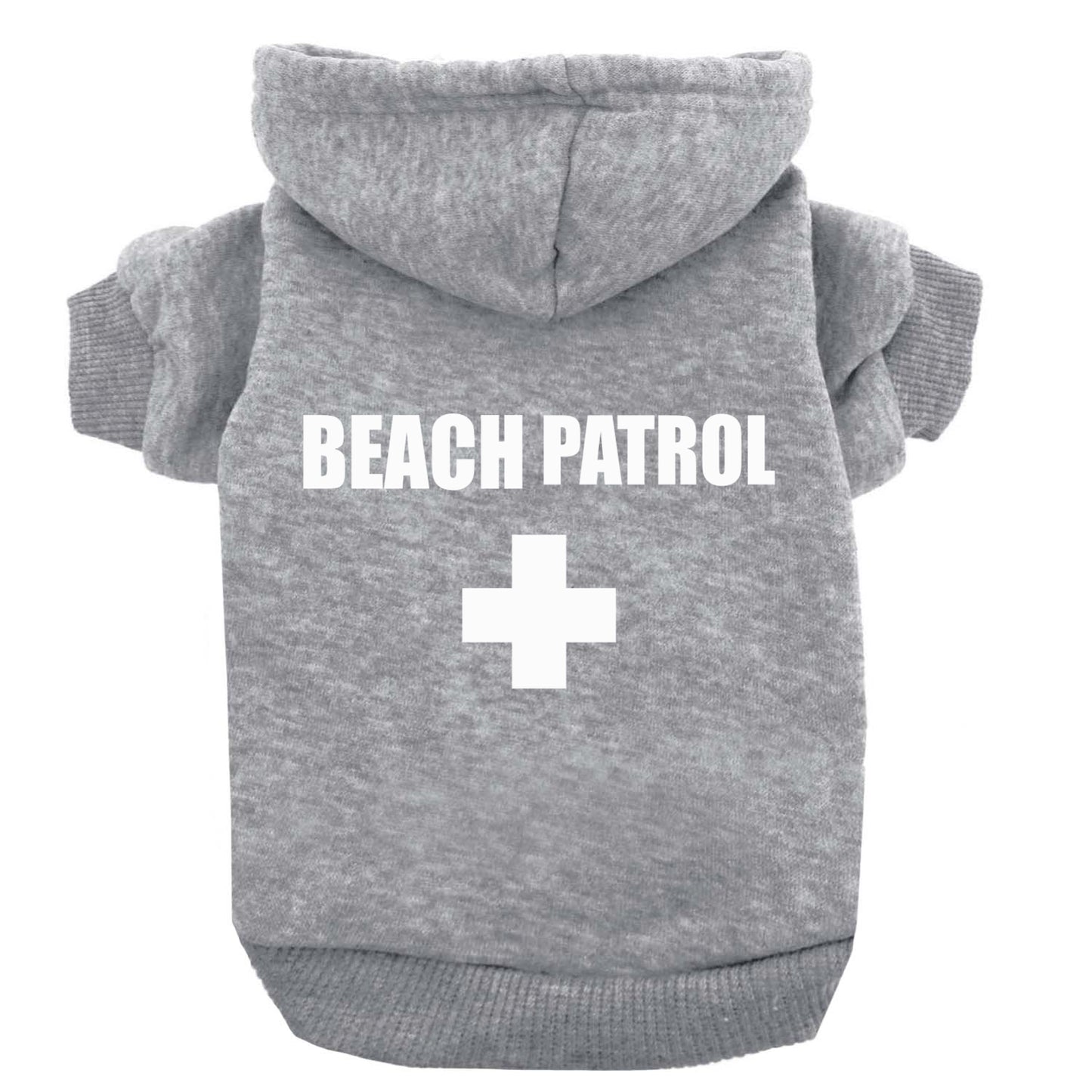 Beach Patrol Dog Hoodie