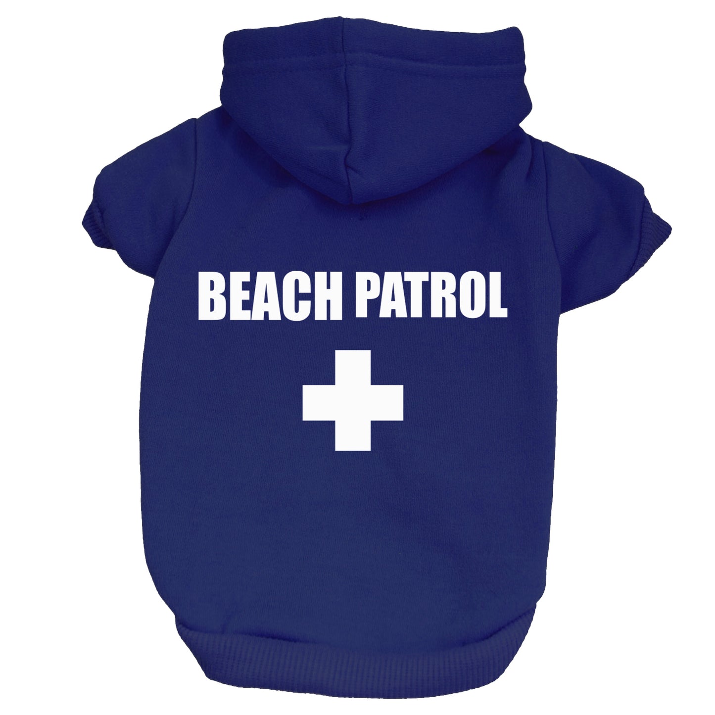 Beach Patrol Dog Hoodie