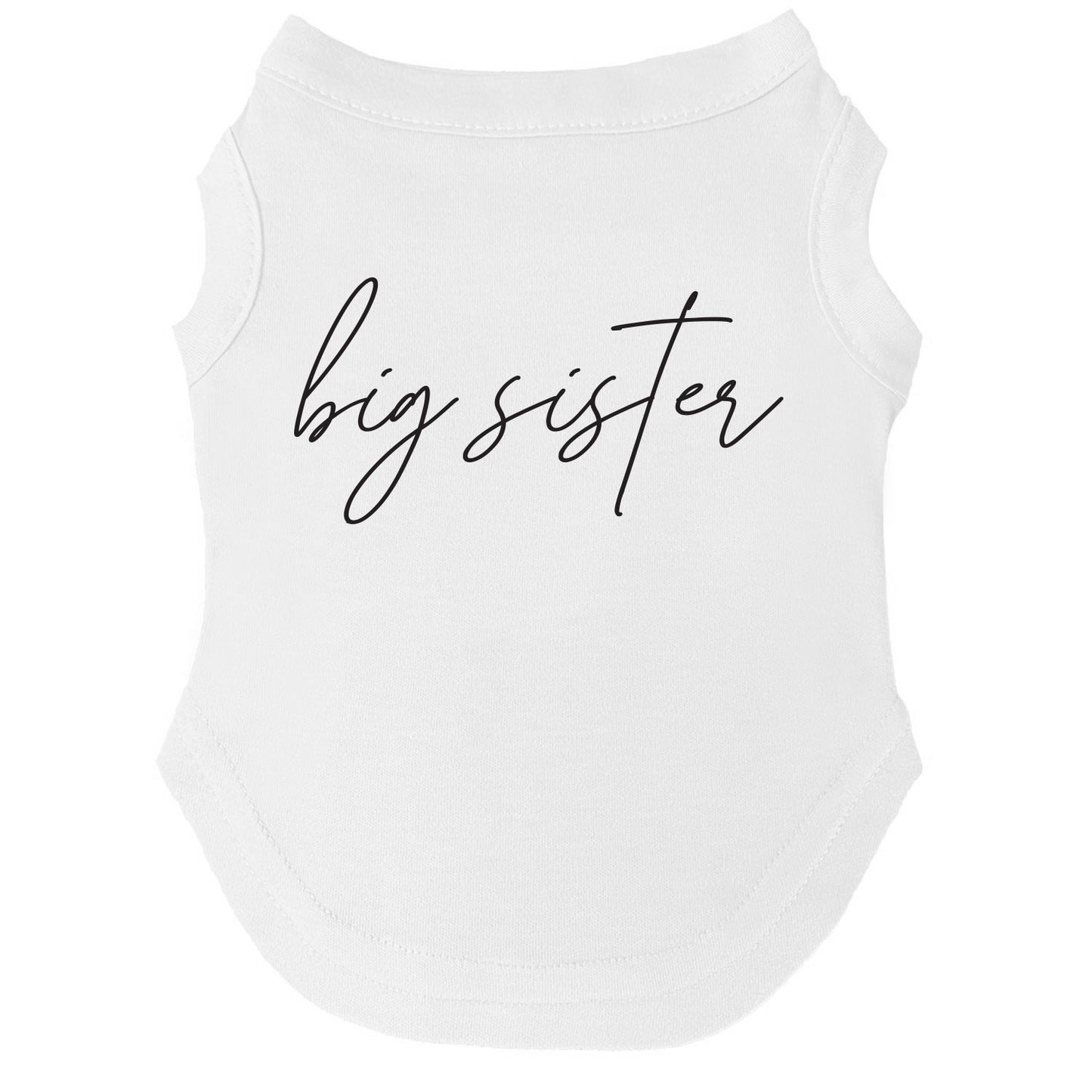 Big Sister Boho Dog Tee