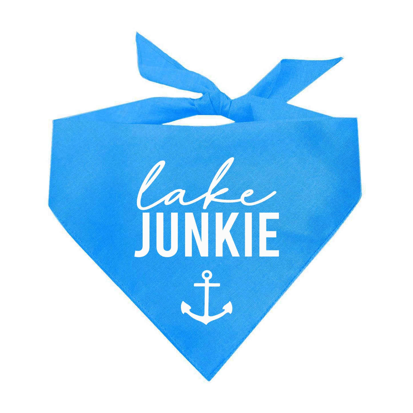 Lake Junkie Triangle Dog Bandana (Assorted Colors)