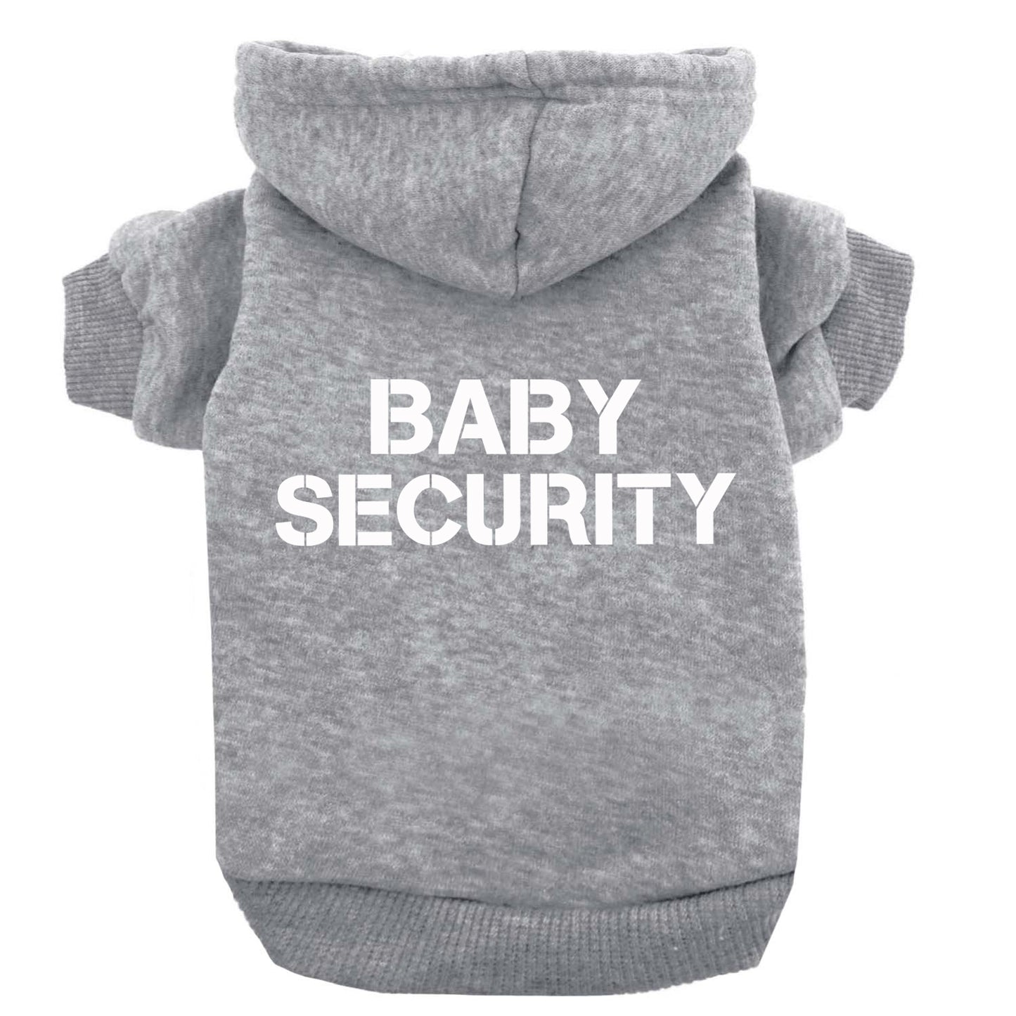 Baby Security  Dog Hoodie