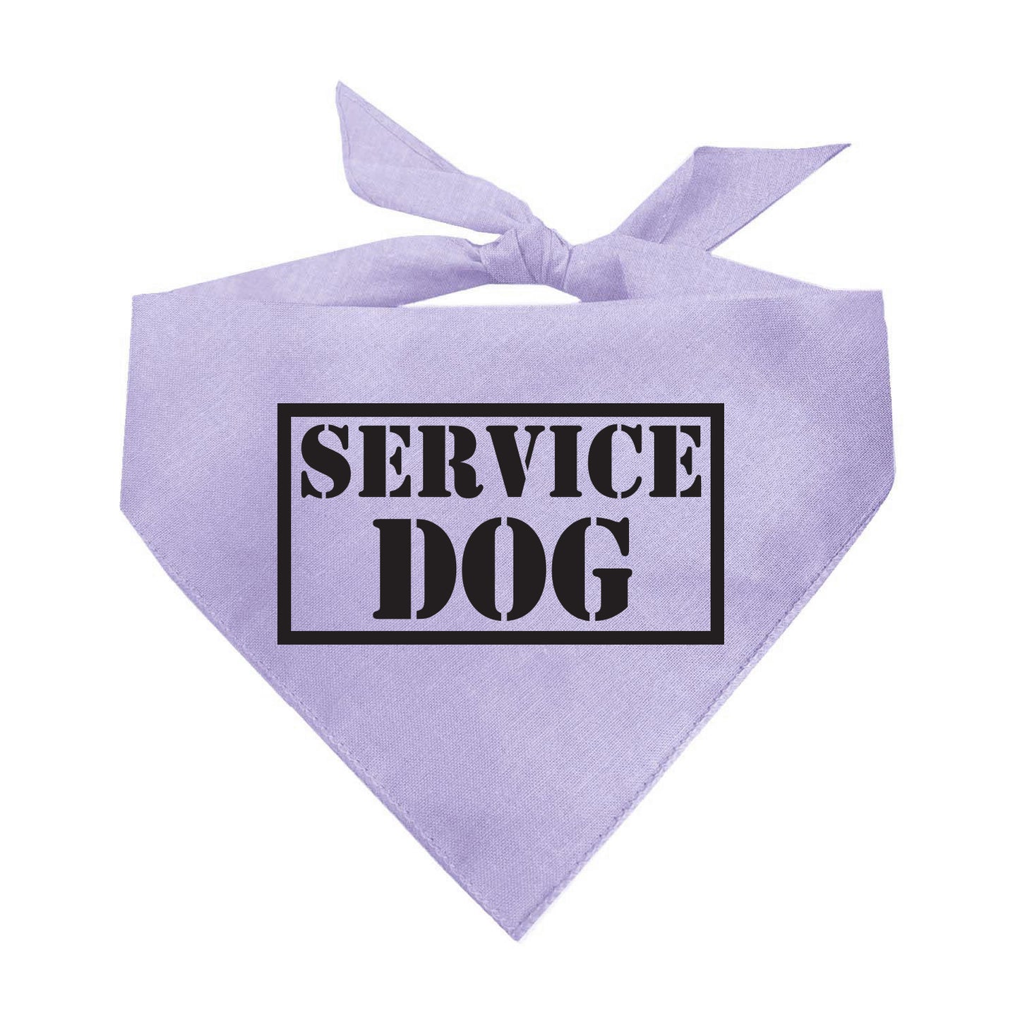 Service Dog Triangle Dog Bandana