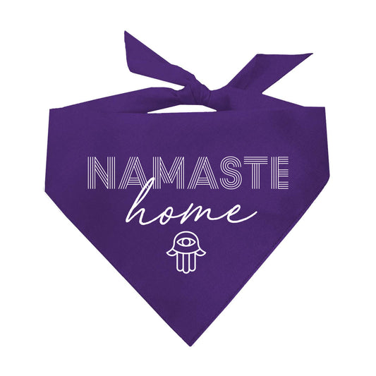 Namaste Home Triangle Dog Bandana