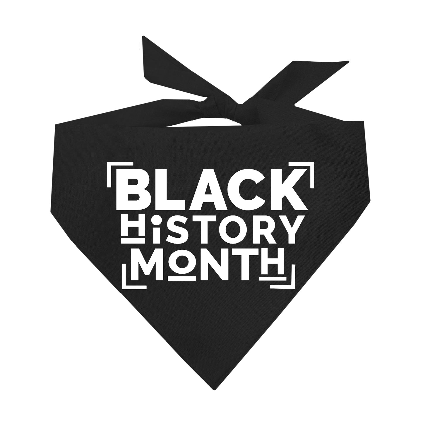 Black History Month Triangle Dog Bandana