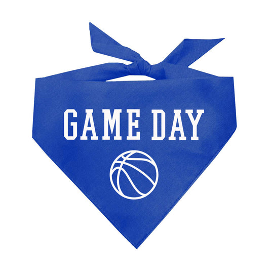 Game Day -Basketball Triangle Dog Bandana