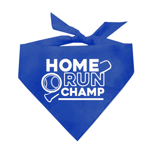 Home Run Champ(Baseball) Triangle Dog Bandana