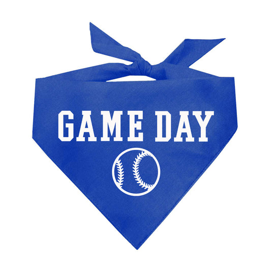 Game Day (Baseball) Triangle Dog Bandana