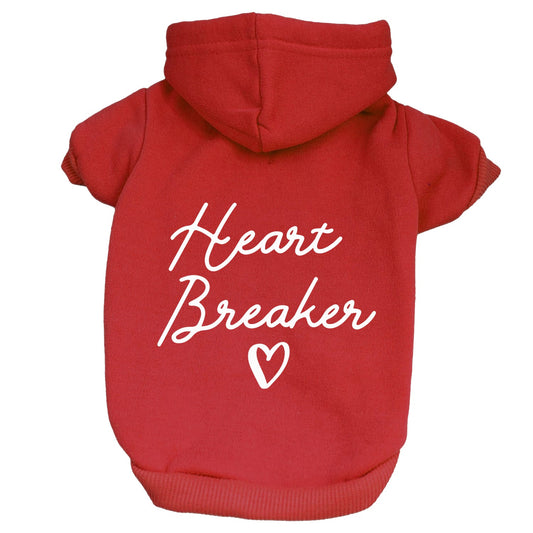 Heart Breaker Valentine's Day Dog Hoodie