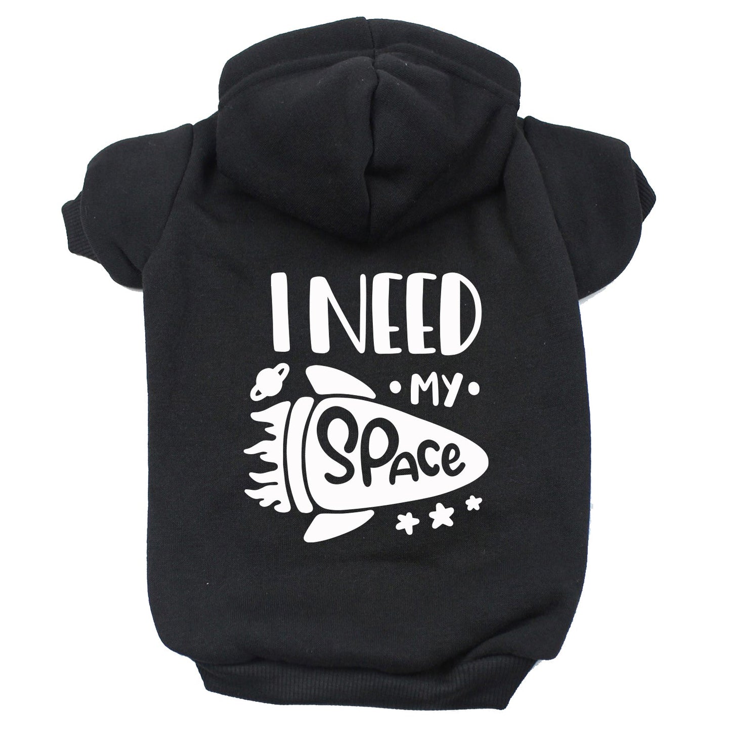 I Need My Space Dog Hoodie