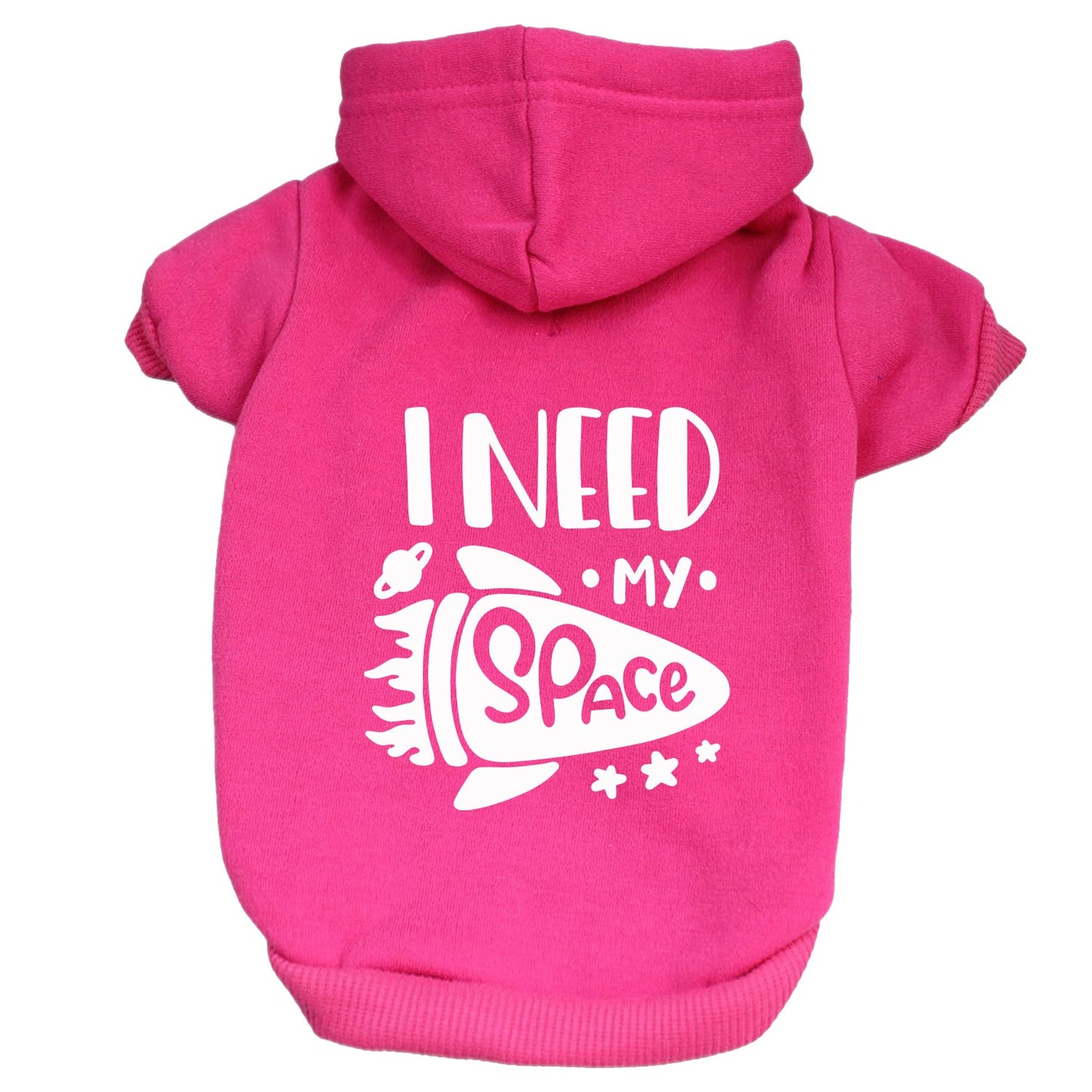 I Need My Space Dog Hoodie