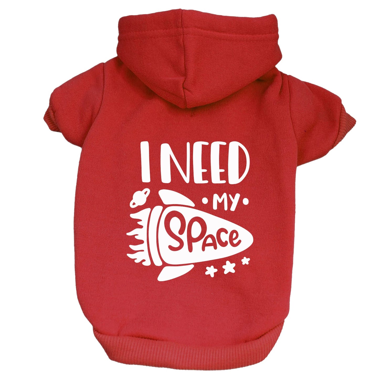 I Need My Space Dog Hoodie