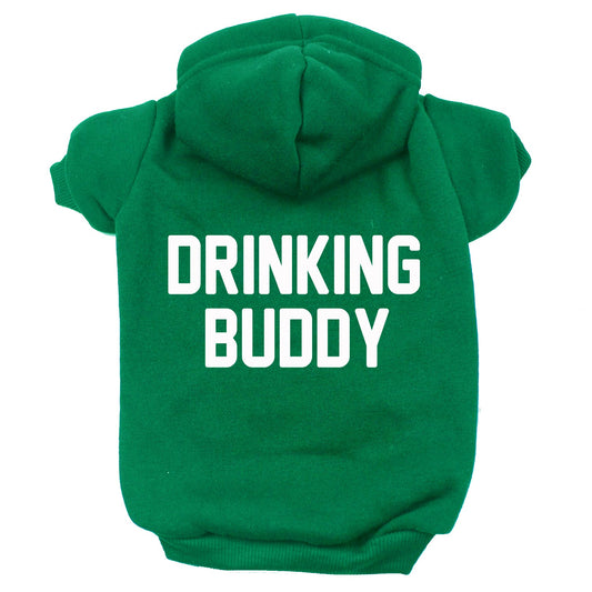 Drinking Buddy Dog Hoodie