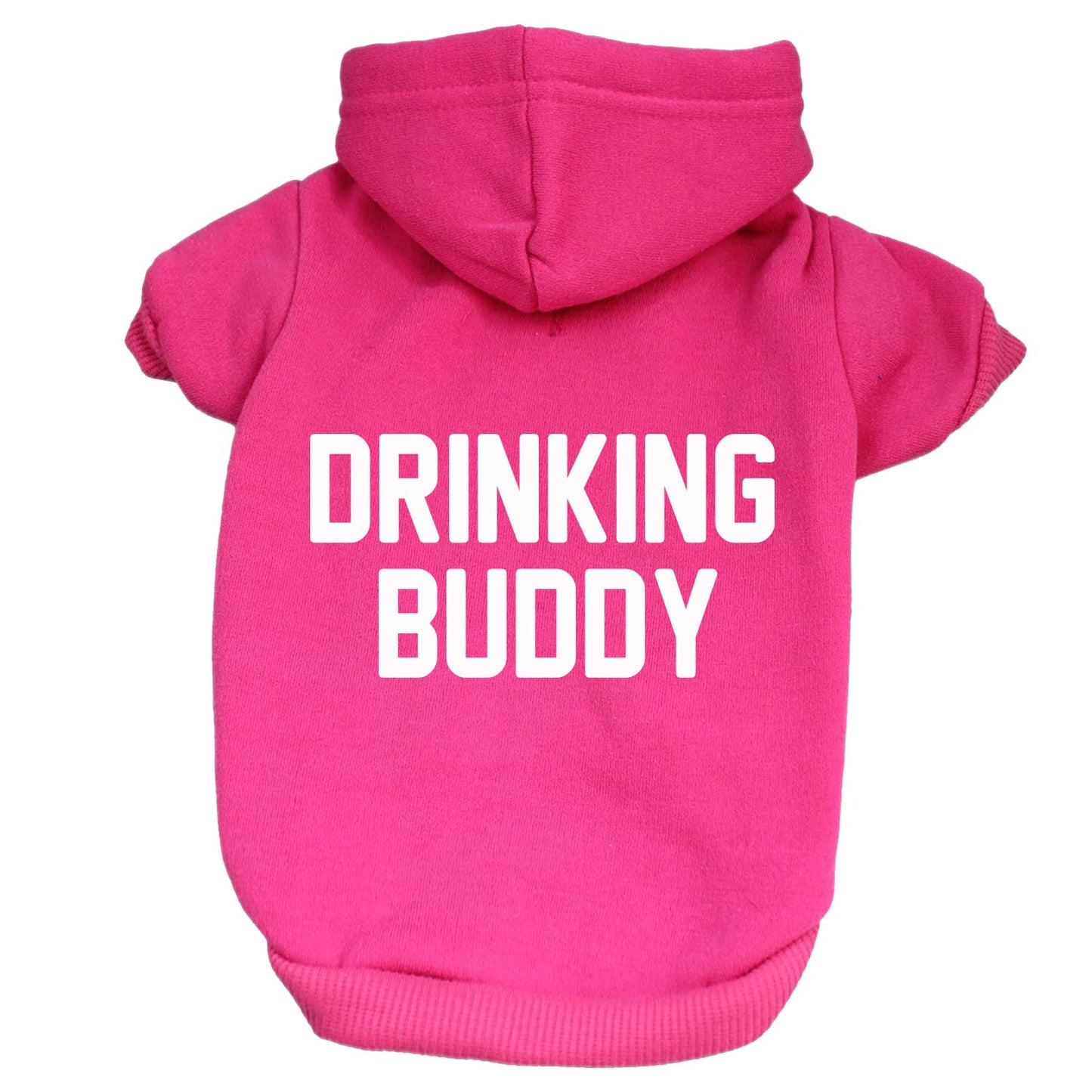 Drinking Buddy Dog Hoodie