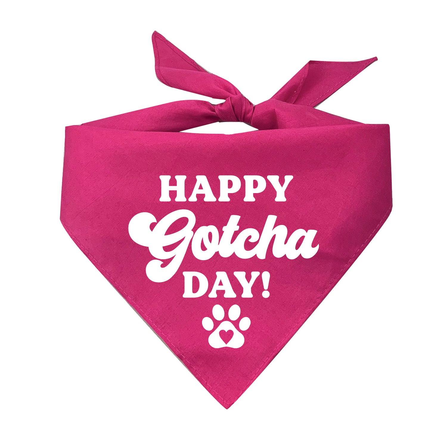 Gotcha day dog sales bandana