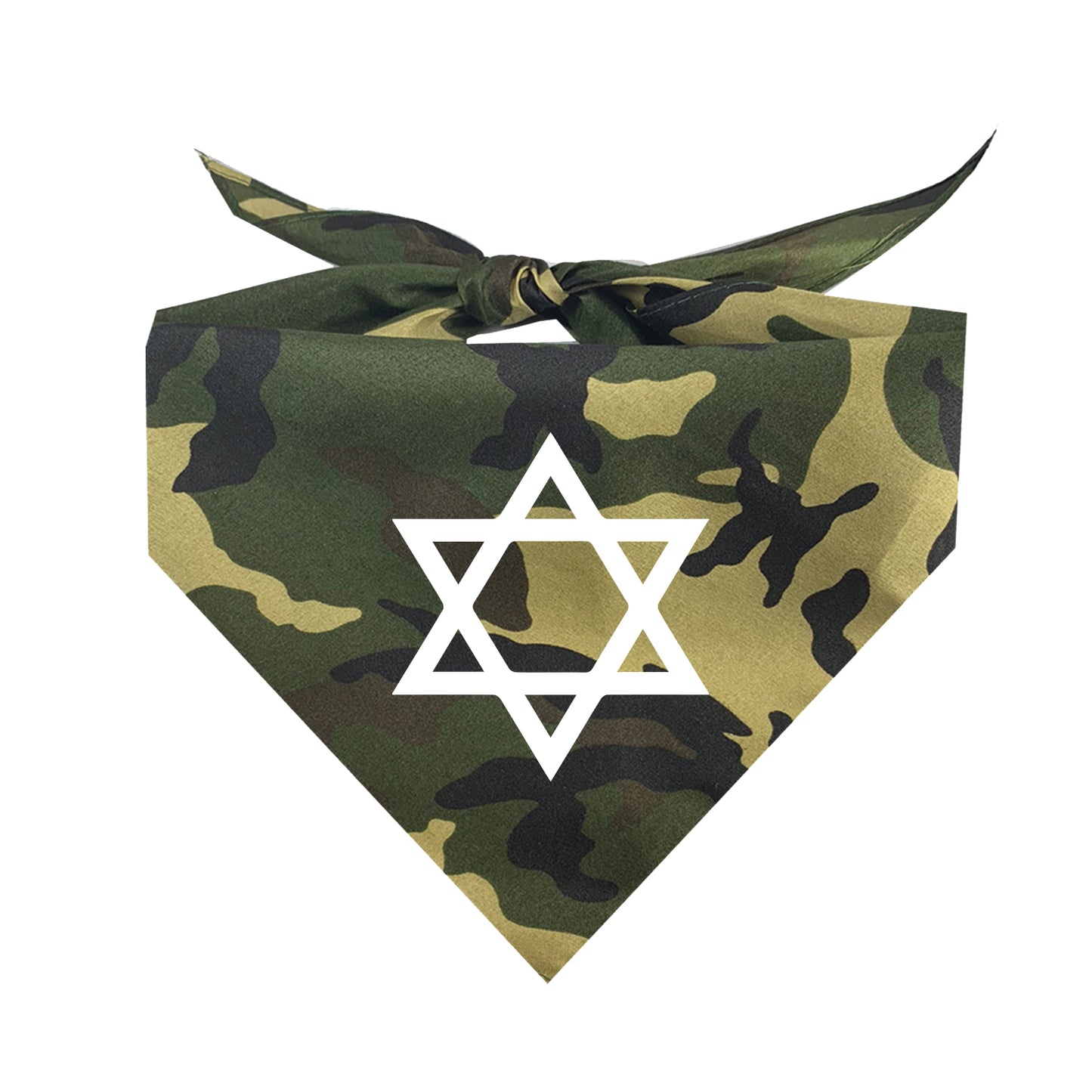 Jewish Star Triangle Dog Bandana