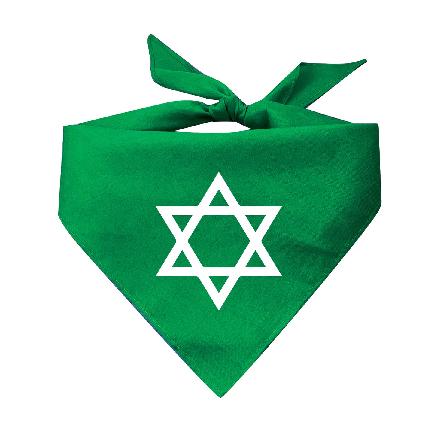 Jewish Star Triangle Dog Bandana