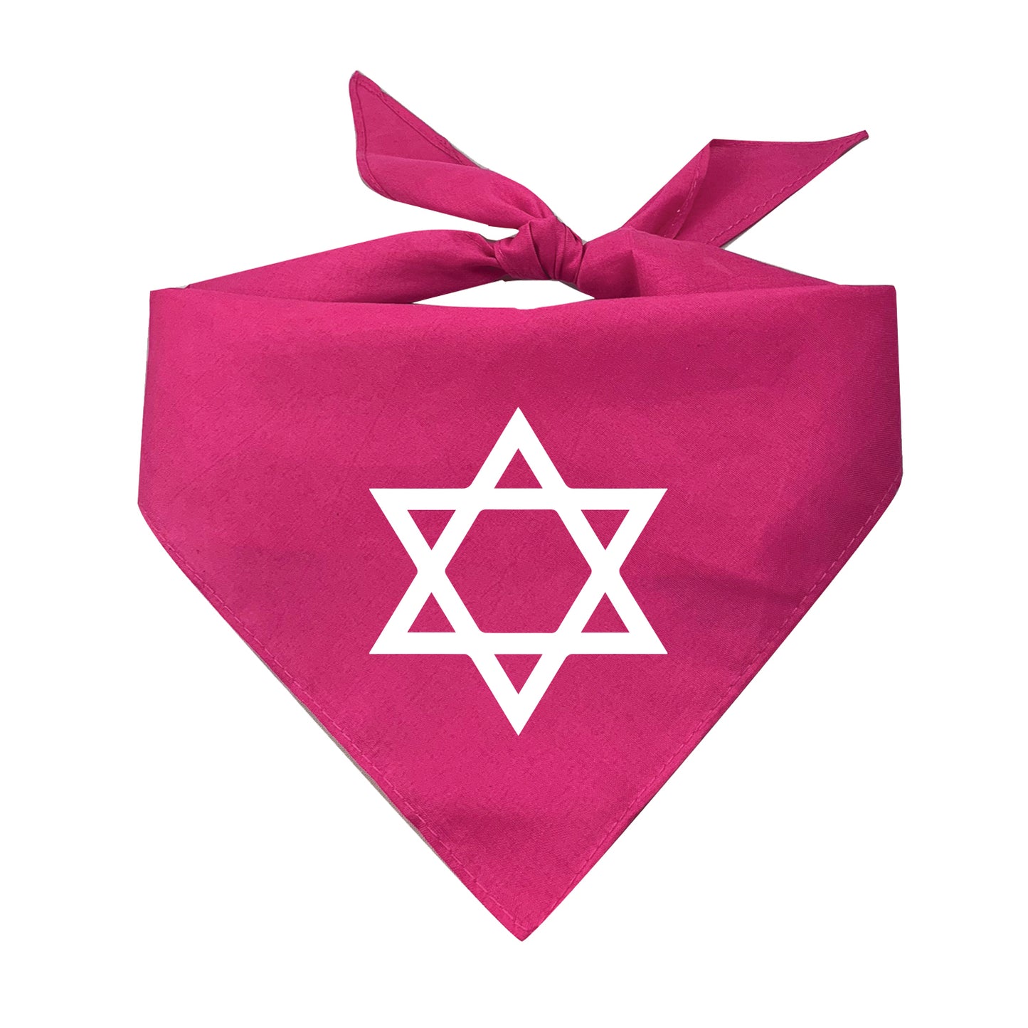 Jewish Star Triangle Dog Bandana