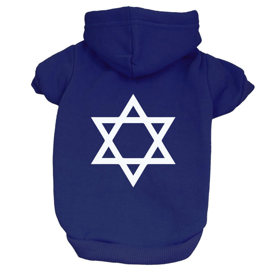 Jewish Star Dog Hoodie