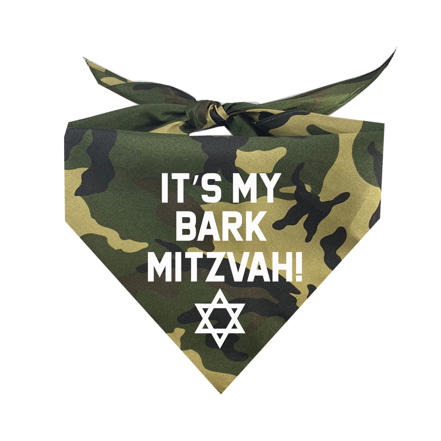 It’s My Barkmitzvah! Triangle Dog Bandana