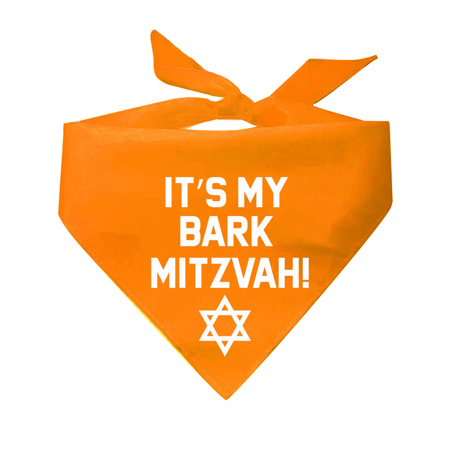 It’s My Barkmitzvah! Triangle Dog Bandana