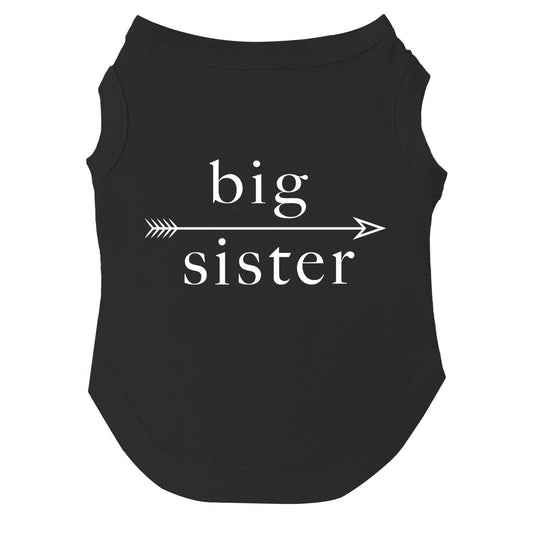 Big Sister Arrow Dog Tee