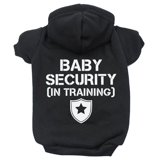 Baby Security In Training Dog Hoodie