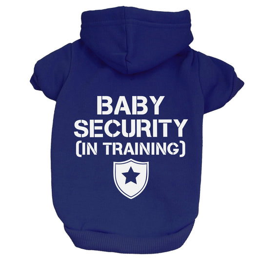 Baby Security In Training Dog Hoodie