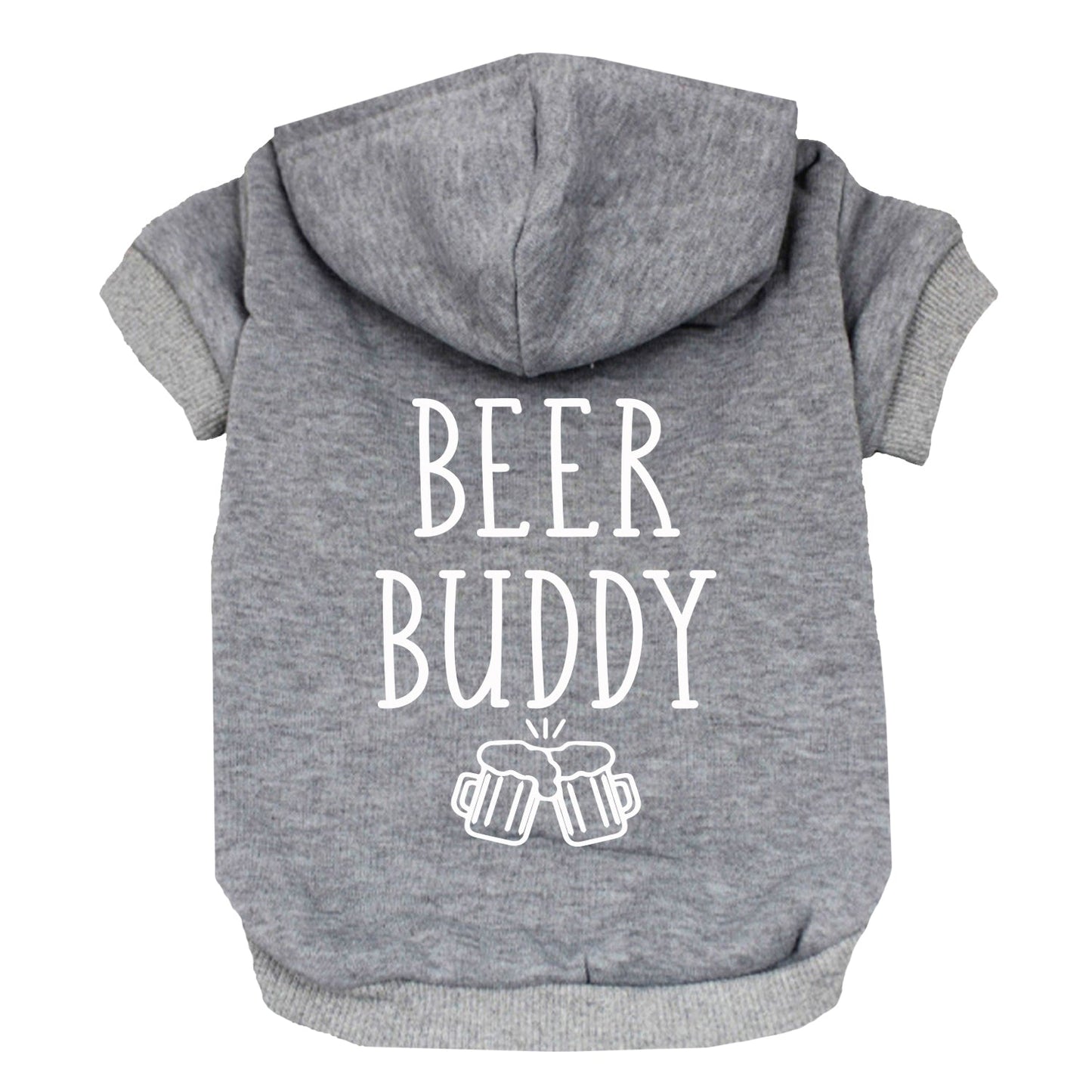 Beer Buddy Dog Hoodie