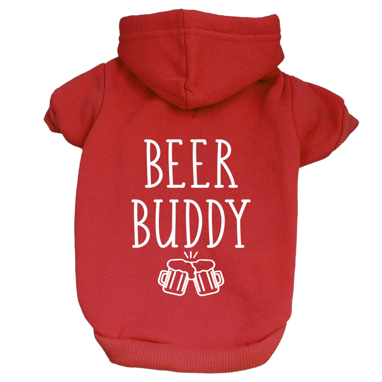 Beer Buddy Dog Hoodie