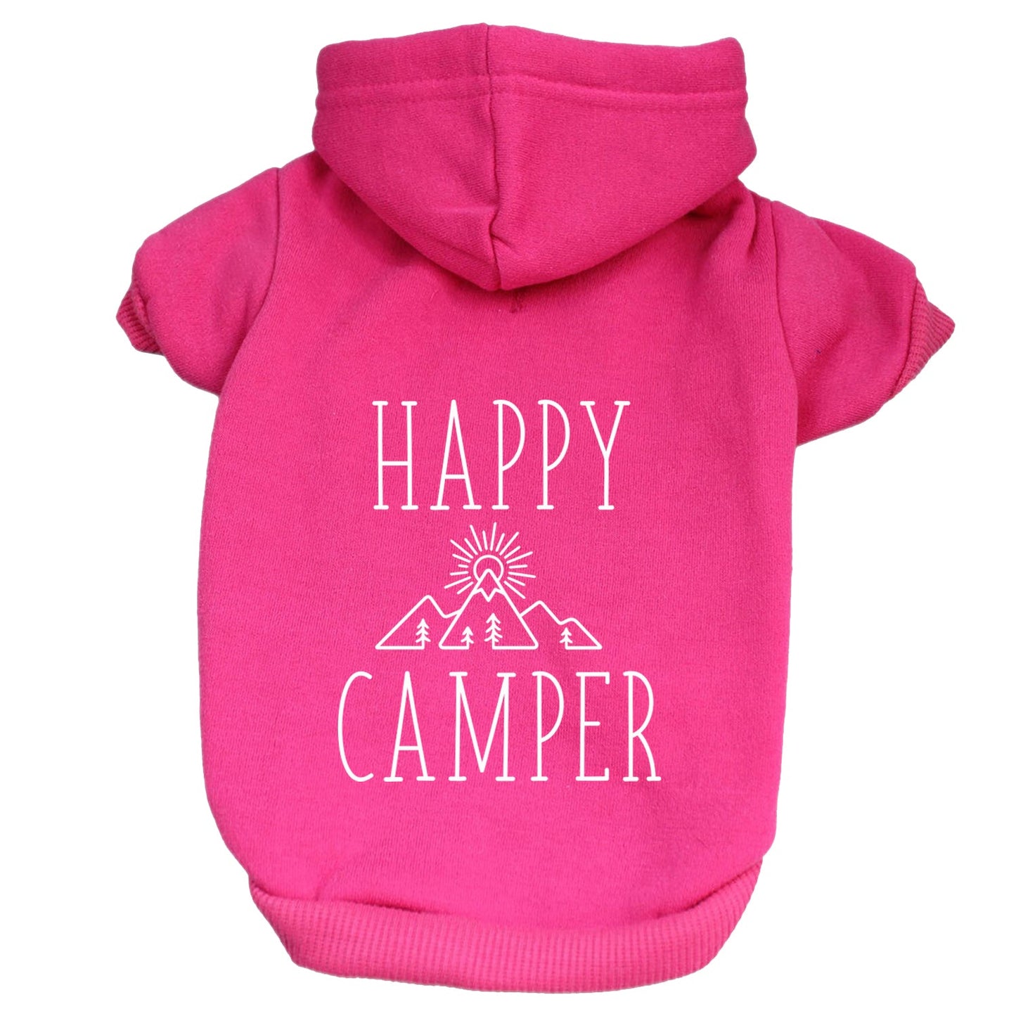 Happy Camper Dog Hoodie