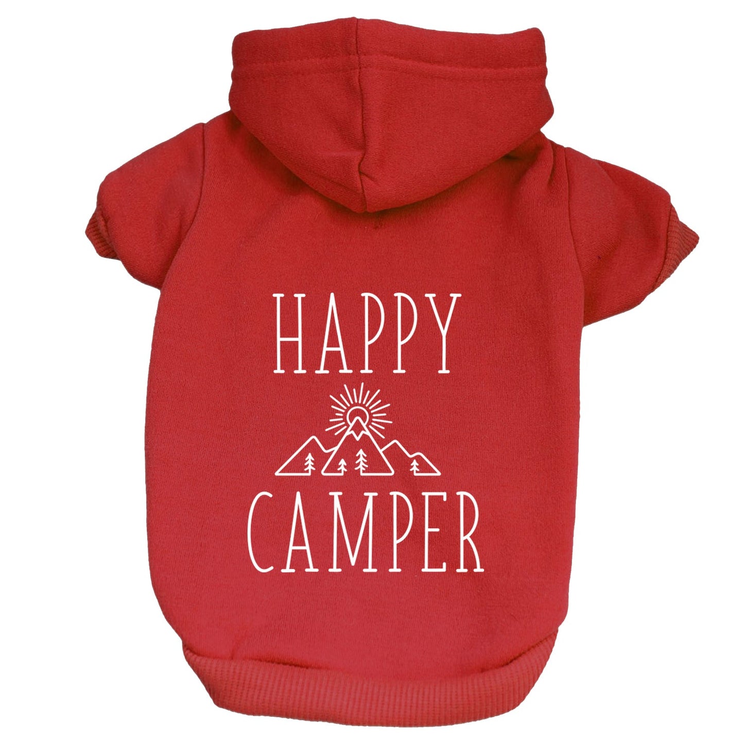 Happy Camper Dog Hoodie