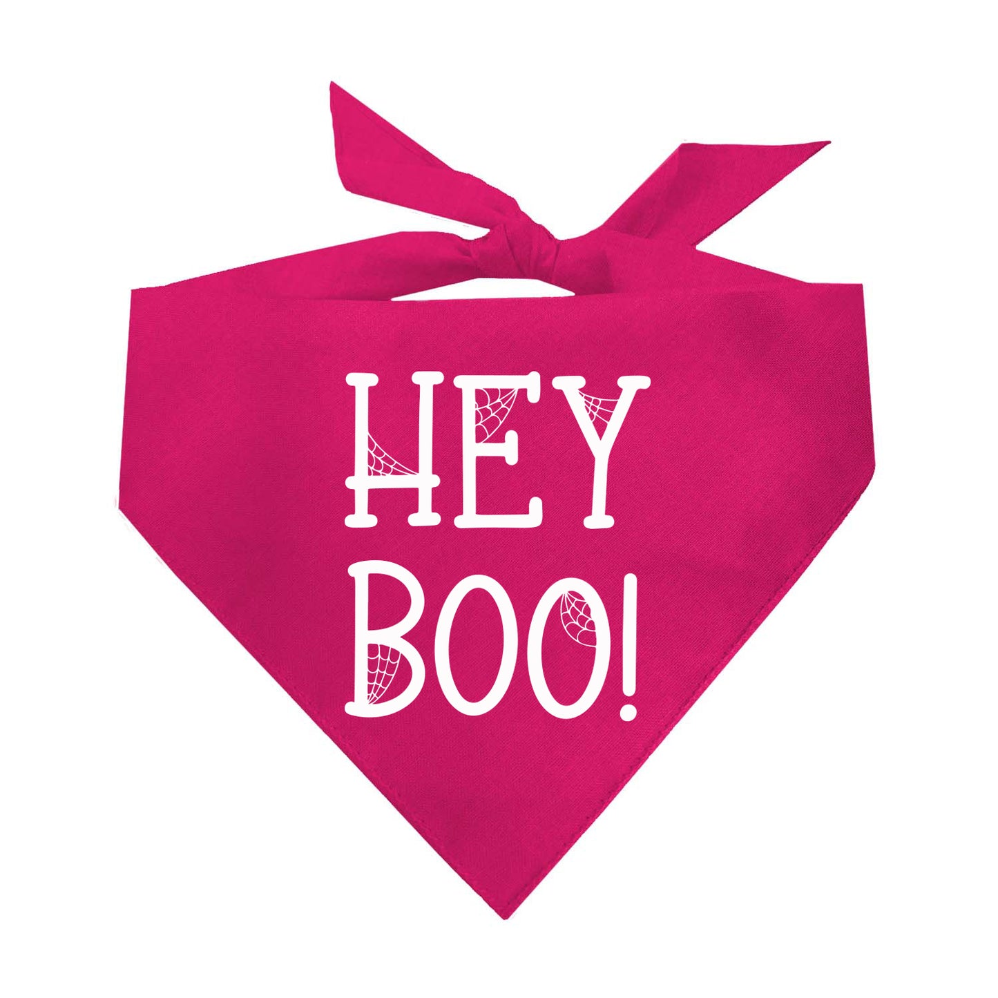 Hey Boo! Halloween Triangle Dog Bandana