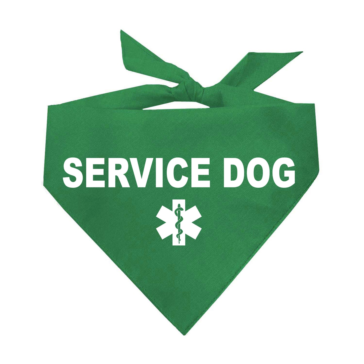 Service Dog Triangle Dog Bandana