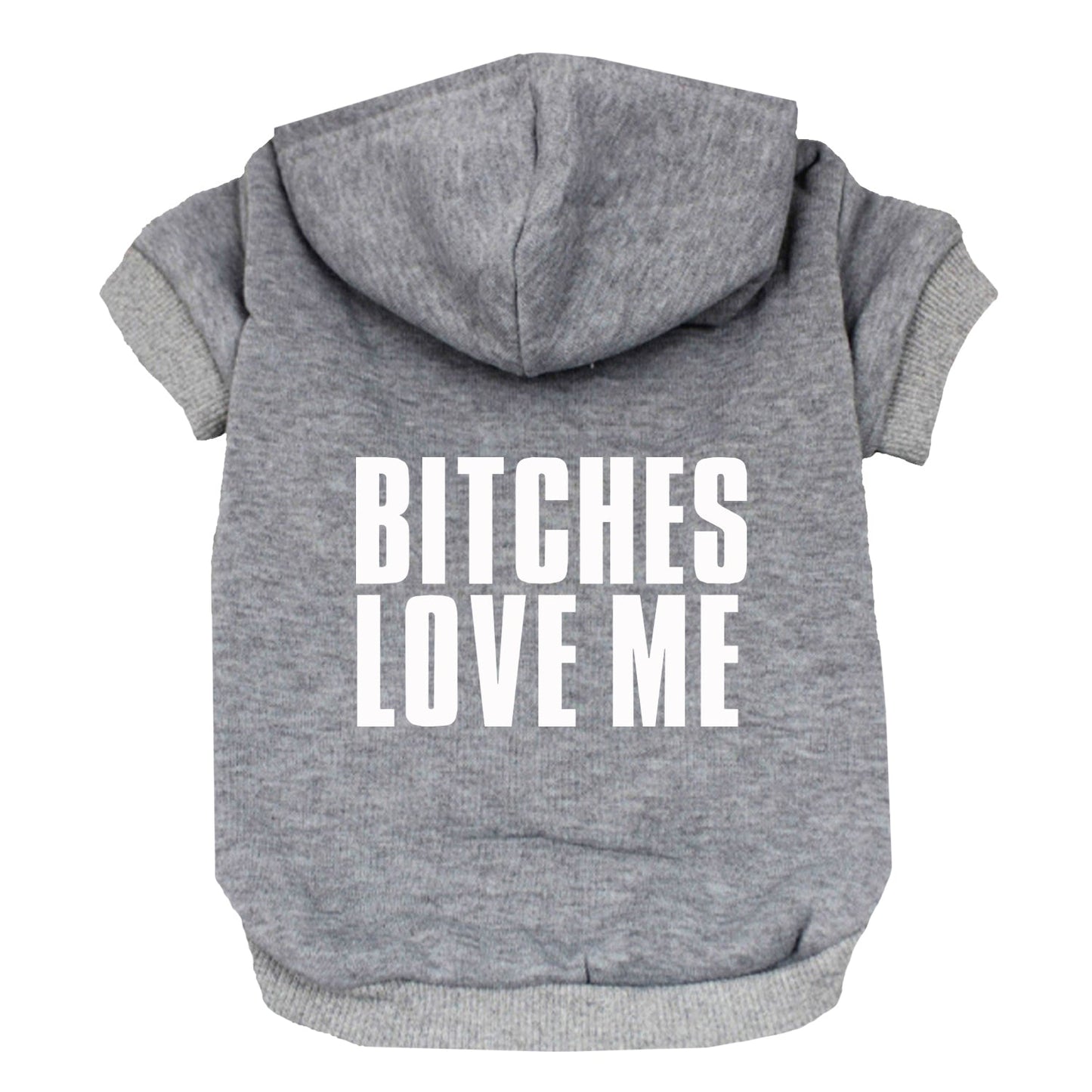 Bitches Love Me Dog Hoodie