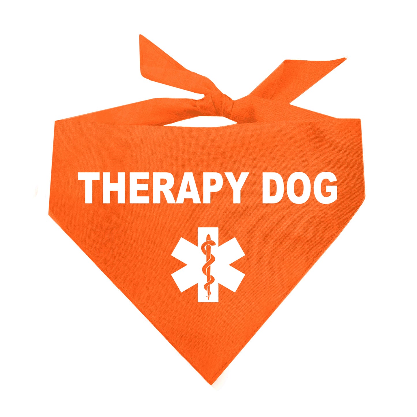 Therapy Dog Triangle Dog Bandana