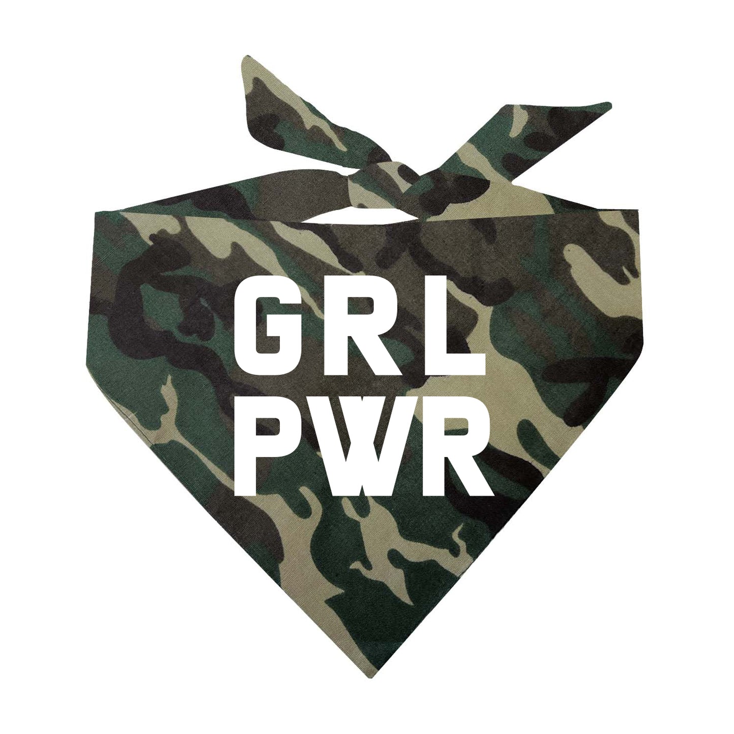 GRL PWR Triangle Dog Bandana