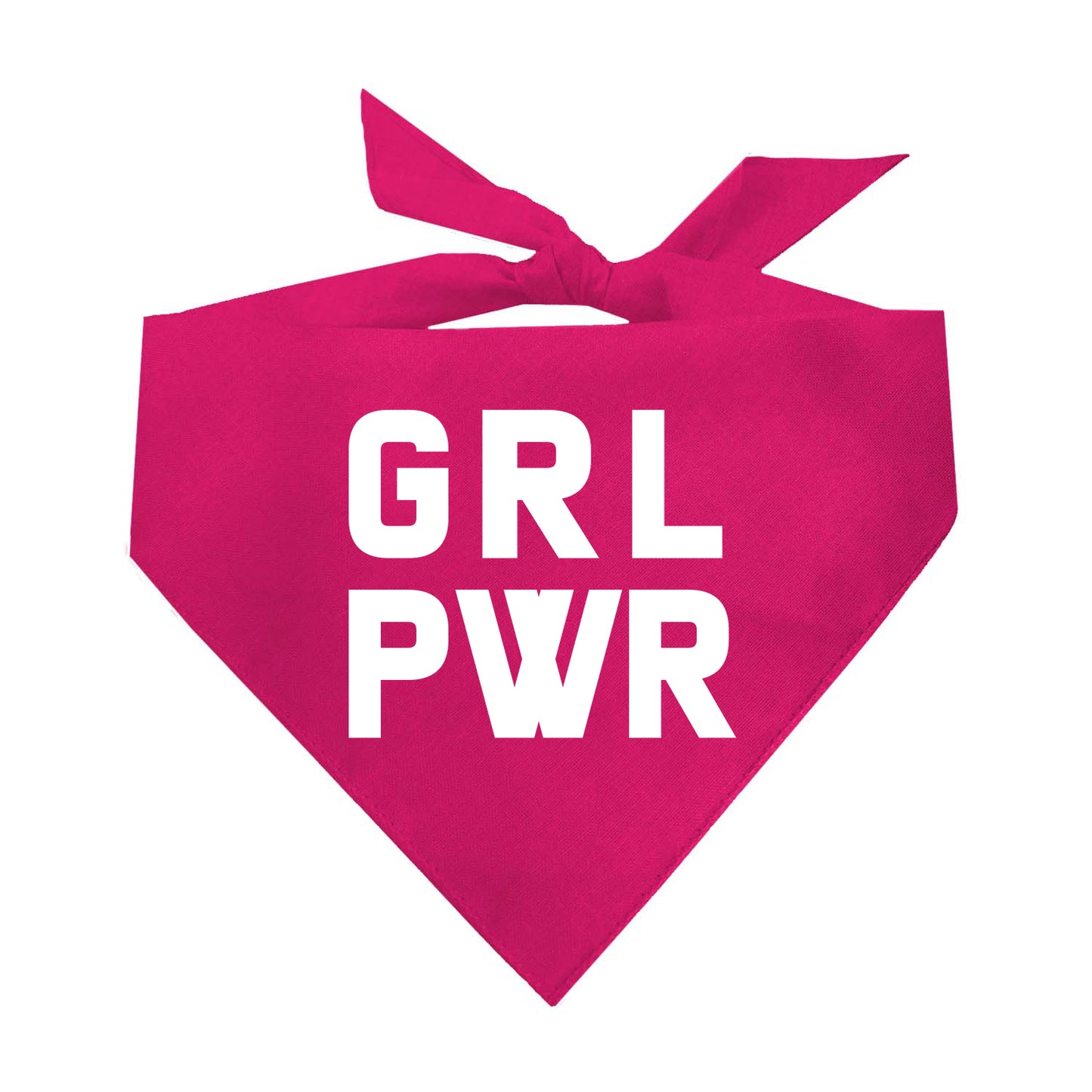 GRL PWR Triangle Dog Bandana